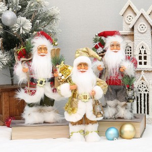 Muñecos decorativos de Santa Claus en diferentes estilos y colores. Perfectos para adornar el hogar, oficina o negocio en Navidad venta al por mayor 5825