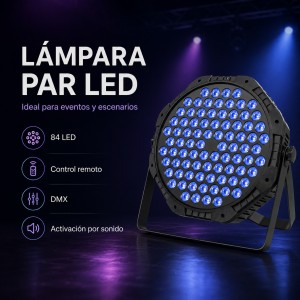 Lámpara LED 84 para Escenarios y Eventos por Mayoreo