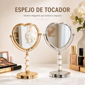 Espejo de tocador con forma de corazón por mayoreo