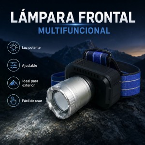 Lámpara Frontal Multifuncional Ajustable por Mayoreo
