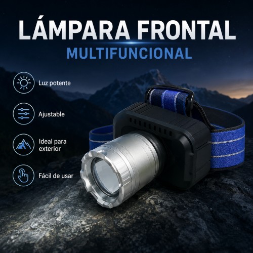 Lámpara Frontal Multifuncional Ajustable por Mayoreo