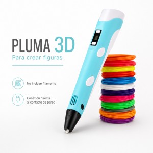 Pluma 3D con Conexión a Enchufe de Pared por Mayoreo