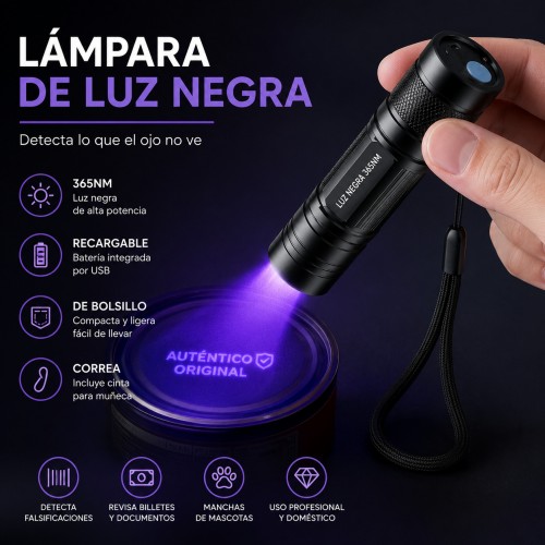 Lámpara de luz negra recargable por mayoreoLámpara de luz negra recargable por mayoreo Lámpara de luz negra recargable por mayoreoLámpara de luz negra recargable por mayoreo