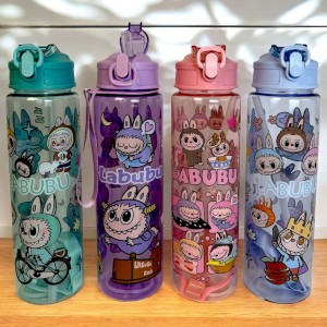Botellas LABUBU con tapa deportiva – Venta por mayoreo – Código: 6102