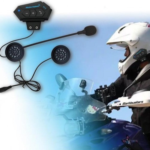 Intercomunicador auricular inalámbrico bluetooth para casco de motocicleta MAYOREO 612997