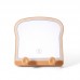 Espejo de pan tostado con luz LED para maquillaje, diseño kawaii recargable, venta al por mayor 61300
