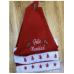 Gorro clásico de Santa Claus con diseño festivo “Feliz Navidad” ideal para fiestas, eventos, posadas o decoración de temporada. Venta al por mayor 6213-32