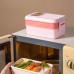 Toper lonchera rectangular para alimentos, colores variados, venta por mayoreo 6345