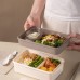 Toper lonchera rectangular para alimentos, colores variados, venta por mayoreo 6345