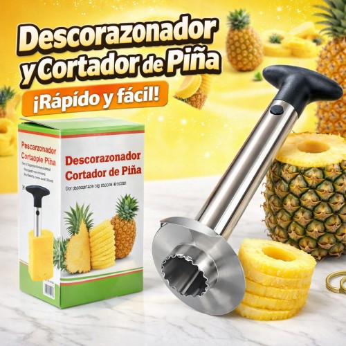 Descorazonador y Cortador de Piña de Acero Inoxidable Venta por Mayoreo 6407