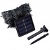 Serie solar de 200 luces LED cálidas con 8 modos de iluminación. Longitud 20 m. Ideal para jardines, terrazas o ventanas. Resistente al agua y con carga solar. Venta por mayoreo