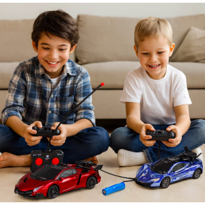 Auto deportivo a control remoto con batería recargable, coche RC de alta velocidad para niños, diseño estilo superdeportivo con luces y control inalámbrico Venta al por mayor 660-5A/8A 