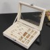 Joyero organizador caja de terciopelo para accesorios (No incluye joyeria) al por mayor 705-2