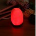 Lámpara de sal del himalaya usb con luz led nocturna, decorativa y ambiental, ideal para hogar u oficina, venta por mayoreo 7098-2