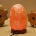 Lámpara de sal del himalaya usb con luz led nocturna, decorativa y ambiental, ideal para hogar u oficina, venta por mayoreo 7098-2