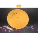 Sombrilla china decorativa de bambú con flores japonesa colores variados para eventos y cosplay venta por mayoreo 7695-1