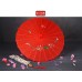 Sombrilla china decorativa de bambú con flores japonesa colores variados para eventos y cosplay venta por mayoreo 7695-1