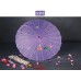 Sombrilla china decorativa de bambú con flores japonesa colores variados para eventos y cosplay venta por mayoreo 7695-1