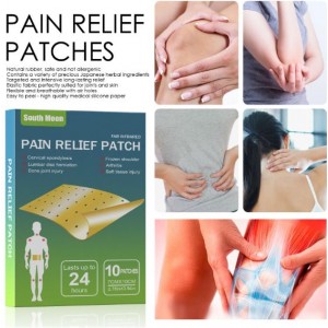 Pain Relief Patch ofrece una fórmula avanzada para el alivio rápido y prolongado del dolor muscular y articular, ideal para cuello, espalda, hombros, rodillas o zona lumbar Venta al por mayor  GS-371