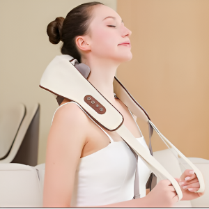 Masajeador eléctrico para cuello, hombros y espalda, ideal para brindar relajación después de largas jornadas- Por Mayoreo