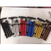 Bastón articulado plegable de aluminio, ligero y resistente, con empuñadura ergonómica y fácil de transportar, Colores surtidos. Venta por mayoreo 81174-N