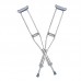 Par de Muletas ajustables antideslizantes, deales para adultos y jóvenes en recuperación. Venta por mayoreo 81177-N