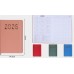 Agenda anual 2026 con banda elástica y pasta tipo piel. Tamaño A5 ideal para oficina o escuela. Diseño elegante y funcional. Colores variados. Venta al por mayor 81271
