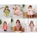 Muñeca interactiva con sonidos de llanto y risa, con sonidos realistas, varios modelos con vestidos coloridos. Ideal para niñas. Venta al por mayor 81412