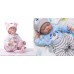 Muñeco bebé recién nacido con detalles realistas. Dos modelos: niño y niña. Ideal para regalo o juego infantil. Venta al por mayor 81413
