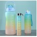 Combo de 3 botellas motivacionales 2L+1L+400ml 8319A