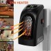 Mini calefactor eléctrico portátil con display digital, termostato ajustable y temporizador, proporcionando calor rápido para el hogar. Venta por mayoreo 1846