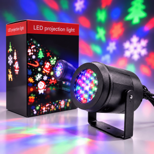 Proyector LED Navideño Multicolor de Figuras por Mayoreo - 8819