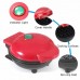 Mini waflera eléctrica Kucall para waffles individuales, diseño compacto y antiadherente, venta al por mayor 882010 
