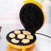 Máquina eléctrica para hornear waffles para el desayuno con figuras para niños 882737