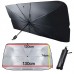 Parasol plegable para parabrisas tipo sombrilla, protector solar para auto, compacto y fácil de usar, venta por mayoreo 882768