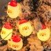 Guirnalda navideña con luces LED cálidas en forma de Santa Claus y muñeco de nieve. Venta por mayoreo 882781