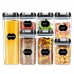 Conjunto de 7 piezas de contenedores para almacenamiento de alimentos al por mayor P-11537