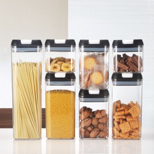 Juego de tarros herméticos para almacenamiento de alimentos set de 7 piezas venta por mayoreo BH-21240