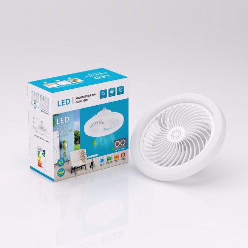 Ventilador de techo led con rosca para aromaterapia , MAYOREO 882975