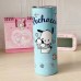 Vaso con popote de dibujos animados 883011