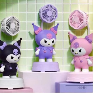 Mini Ventilador portátil de escritorio con diseño decorativo , portátil, pequeño de figuras animadas. Por Mayoreo  AL-001029