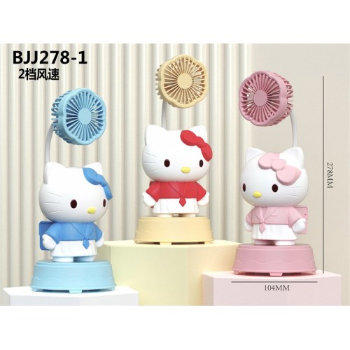 Mini ventilador sanrio hello kitty , MAYOREO 883030