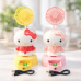 Mini ventilador de figura animada hello kitty con sacapuntas. Venta al por mayor 883030