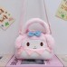 Bolso de peluche con correa de dibujos animados sanrio mayoreo 883121