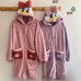 Bata afelpada con capucha y diseño de pato, colores variados, venta por mayoreo 883284