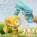 Pistola automática de burbujas con luces LED .Ideal para niños, fiestas o actividades al aire libre. Venta al por mayor 