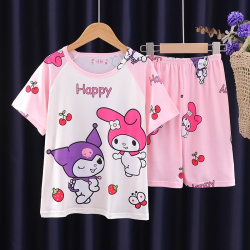 Ropa  infantil,  pijamas para niños y niñas ropa de verano de diseños animados , MAYOREO 883435
