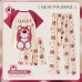 Pijama de tres piezas para mujer , MAYOREO 883451