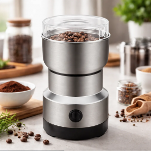 Molino eléctrico de acero inoxidable para café y granos. Perfecto para moler café fresco, especias, semillas y frutos secos en segundos venta al por mayor