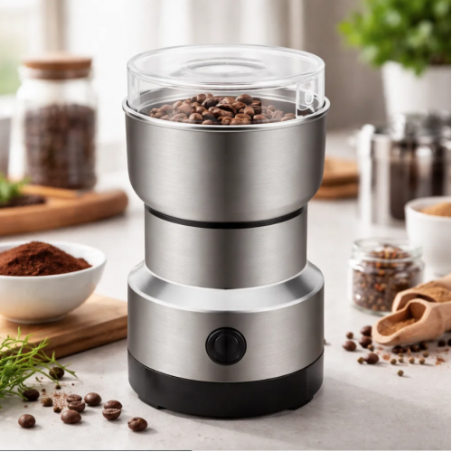 Molino eléctrico de acero inoxidable para café y granos. Perfecto para moler café fresco, especias, semillas y frutos secos en segundos venta al por mayor